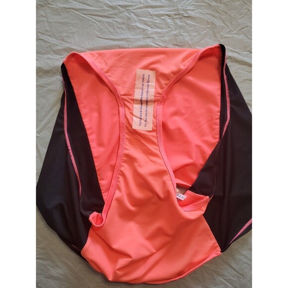 Womens Bikini Bottom 4xl Orange Peach & Black Moxi Blu Tags - Picture 8 of 8